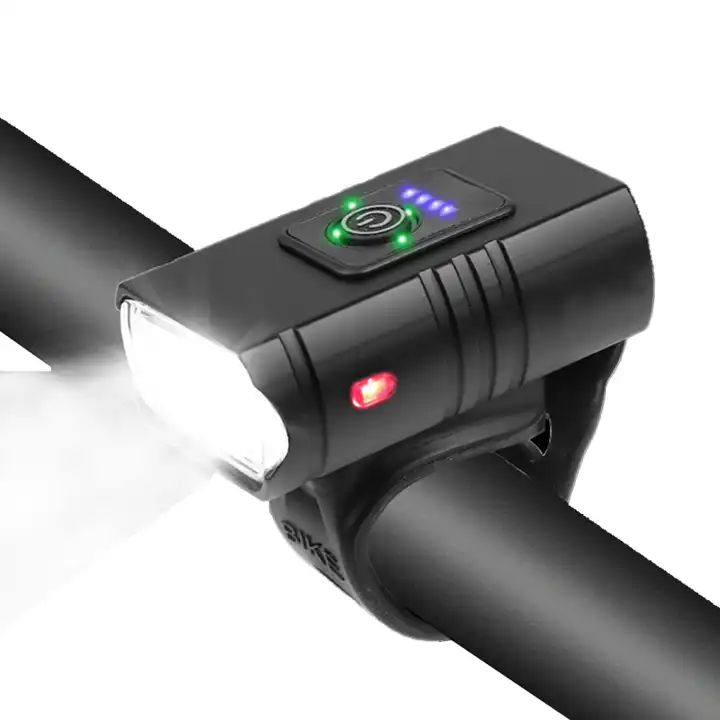 2*T6 High-brightness Aluminum Alloy Bike Front Light Rainproof Rechargeable Bicycle Headlight Bicycle Light