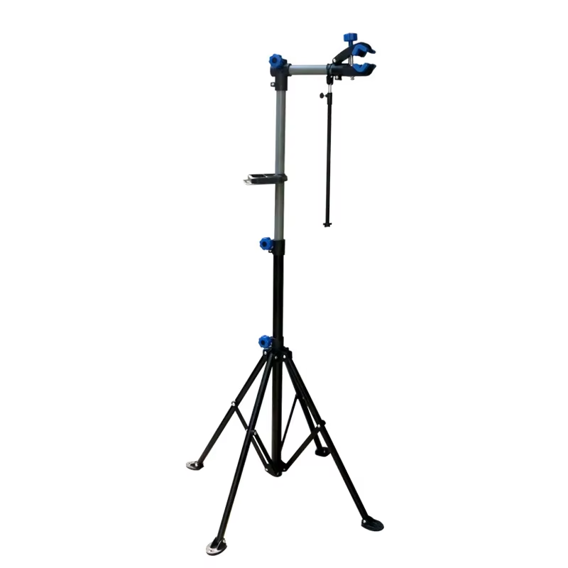 Durable Road Bike Repair Stand Practical Portable Stable Display Holder Adjustable Foldable Cycling Maintenance Tools