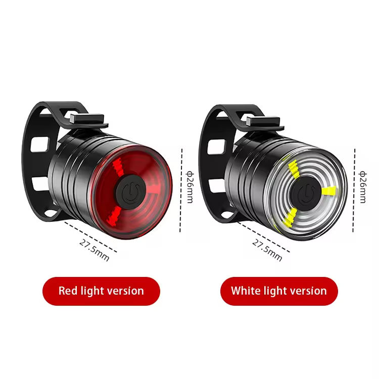 Bicycle Tail Light Plastic Battery Powered Waterproof LED Night Riding Warning & Turn Signal Light for Mountain Bike
