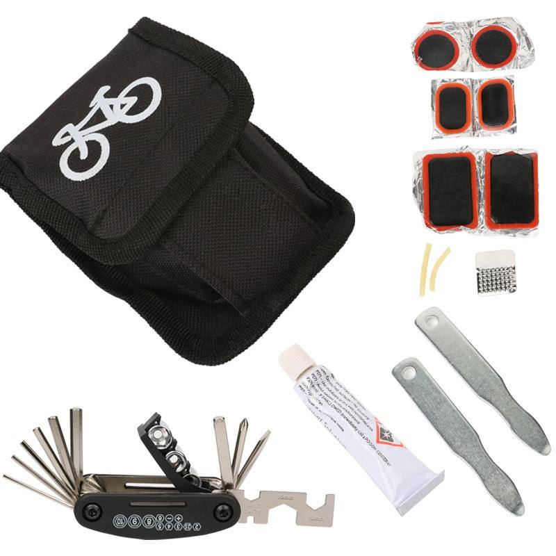 Bicycle Tire Repair Tool Portable Multifunctional Bicycle Repair Tools Bike Repair Tools Kits