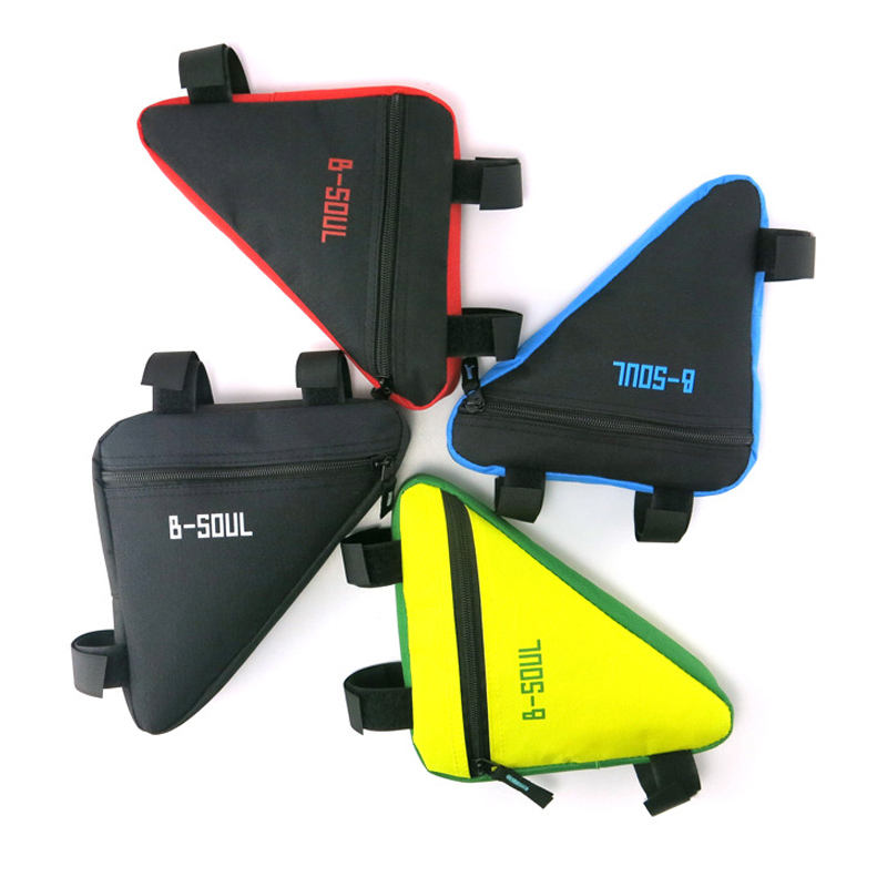 Waterproof Triangle Cycling Bicycle Bags Front Tube Frame Bag Mountain Bike Triangle Pouch Frame Holder Saddle Bag