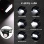 2*T6 High-brightness Aluminum Alloy Bike Front Light Rainproof Rechargeable Bicycle Headlight Bicycle Light