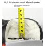 Hot Sale Deep Dent Reflective Stripes Comfortable Thickened Bike Saddle Soft Waterproof Breathable Bicycle Spring Seat