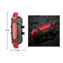 Bike Front Tail Light Usb Charging Waterproof Headlight Bicycle Light Set