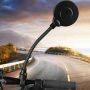 Bicycle Mountain Bike Side Rearview Mirror 360 Rotating Adjustable Round Durable Bike Handlebar Mirror