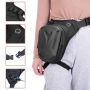 Wholesale Men's Waterproof Outdoor Cycling Crossbody Riding Bag Hard Shell Leg Bag with Waist Design Bike Bags