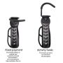Bike Garage Wall Mount Hanger Storage System Vertical Bike Hook with Protector Hanging Garage Bike Rack