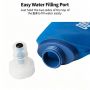 New Arrival 500ml TPU Water Bottle Collapsible Folding Trail Running Race Soft Flask Reusable for Outdoor Camping Tours