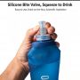 New Arrival 500ml TPU Water Bottle Collapsible Folding Trail Running Race Soft Flask Reusable for Outdoor Camping Tours