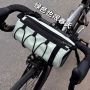 Bicycle Front Tube Bag Waterproof Large Capacity Handlebar Bag Portable Multifunctional Shoulder Bike Bag