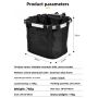 Wholesale Portable Durable Travel Pet Carrier Multi-purpose Breathable Dog Bike Basket Backpack
