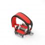 Fixed Bmx Bicycle Nylon Anti-slip Straps Pedals Cycling Toe Clips Bike Pedals Exercise Bike Pedal Straps With Magic Buckle