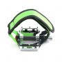 Fixed Bmx Bicycle Nylon Anti-slip Straps Pedals Cycling Toe Clips Bike Pedals Exercise Bike Pedal Straps With Magic Buckle