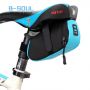 Portable Outdoor Cycling Bike Tail Bag with Tool Kit Storage Waterproof Rear Saddle Bag for Mountain Bike Equipment