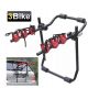 Outdoor Travel MTB Transport Rack 3 Bike Steel Car Rear Mounted Bike Rack for Car Bicycle Carrier