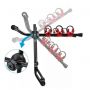 Outdoor Travel MTB Transport Rack 3 Bike Steel Car Rear Mounted Bike Rack for Car Bicycle Carrier