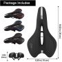 Bicycle Saddle Gel MTB Mountain Road Bike Seat Comfortable Soft Cycling Cushion Exercise Bike Saddle for Men and Women