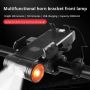 Multi-function 5-in-1 Mobile Phone Holder LED Loudspeaker High-Brightness Dual T6 Strong Rechargeable Battery USB Power Cord