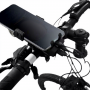 Multi-function 5-in-1 Mobile Phone Holder LED Loudspeaker High-Brightness Dual T6 Strong Rechargeable Battery USB Power Cord