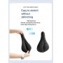 Wholesale Bicycle Seat Cover Soft Thickened Silicone Hollow Seat Cushion Men's and Women's Highway Mountain Bike Saddle Cover