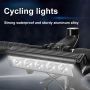 Aluminum Alloy USB Bicycle Headlights High Brightness Night Riding Flashlight for Outdoor Cycling 6V Voltage New Condition
