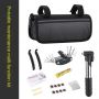 Multi-function Bicycle Repair Tools Kit Bike Flat Tire Repair Kit 16 in 1 Hand Tools Allen Wrench Spanner Socket Bag