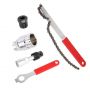 Bicycle Tool Bags Assembly and Disassembly Tooth Plate Tool Puller Bicycle Repair Tools Middle Shaft Tool Crank Removal