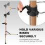 Height Adjustable Bicycle Repair Rack Strong Solid Portable Stand for MTB Road All Type Bikes Stable Bike Stand