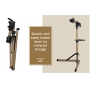 Height Adjustable Bicycle Repair Rack Strong Solid Portable Stand for MTB Road All Type Bikes Stable Bike Stand