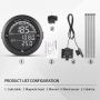 Portable Road Bicycle Computer Luminous Waterproof High Precision Riding Equipment Long Endurance Mountain Bike Speed Odometer