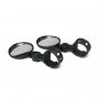 Adjustable Rearview Bicycle Side Mirrors for Road Bikes & BMX for Cycling Handlebar Frame Rear View Mirror