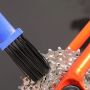 Motorcycle Chain Clean Brush Mountain Bicycle Dental Disk Cleaning Brush Chain Cleaner Lash Brushes for Cleaning