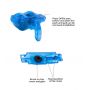 Mini 3D Motorbike Chain Cleaner Kit Quick Chain Brushes for Bicycle Cleaning Plastic Tools for Cycling Accessories