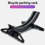 Adjustable Bike Parking Rack Floor Bike Rack MTB Road Bike Display Rack Bike Support Rack for Home Garage and Parking Space