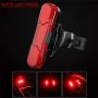 New Product High-Bright Safety Reminder Light USB Fast Charging Bicycle Tail Light Bicycle Light